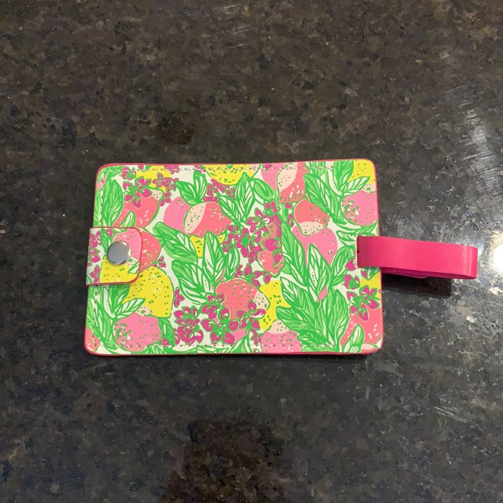 Lilly Pulitzer luggage tag